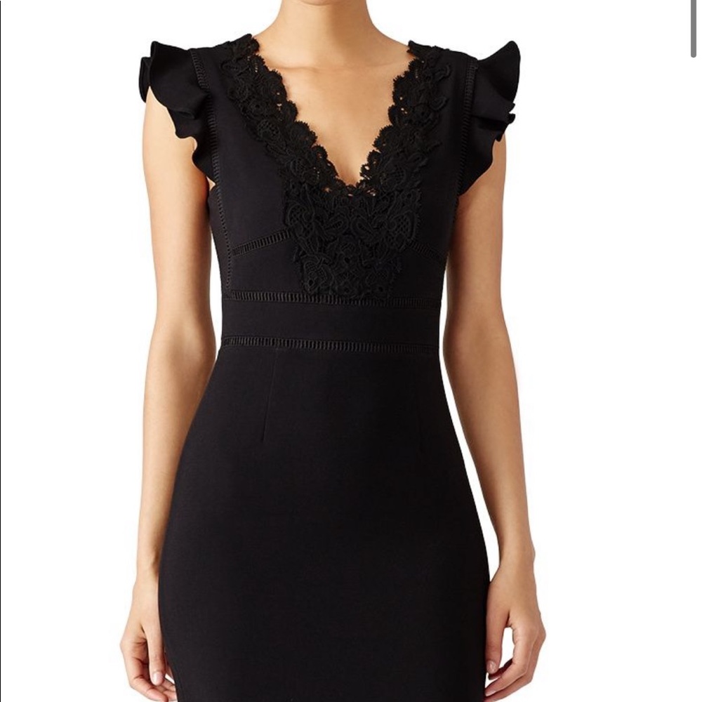 Rebecca Taylor Black dress size 0 never worn